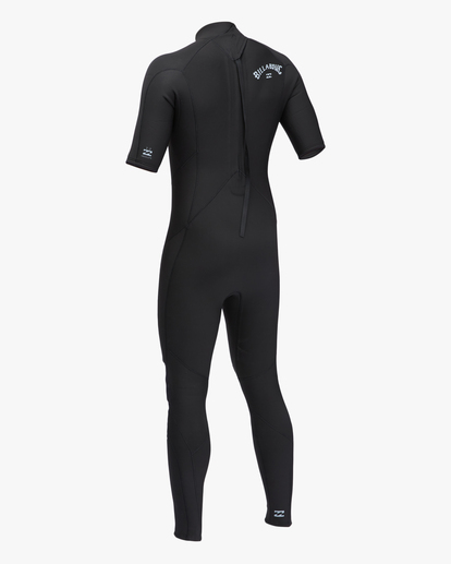 5 2/2 Absolute Back Zip Short Sleeve Full Wetsuit Black ABYW300105 Billabong