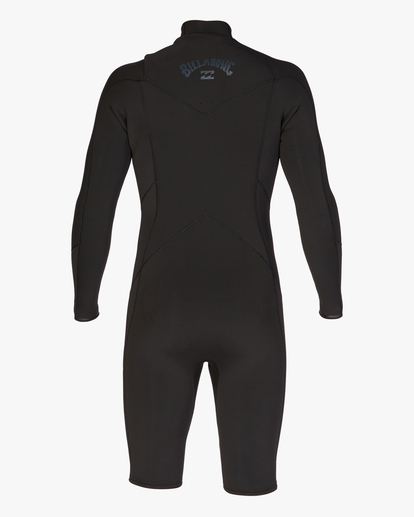 1 2/2mm Absolute - Springsuit de manga larga con cremallera en el pecho para Hombre Negro ABYW400118 Billabong