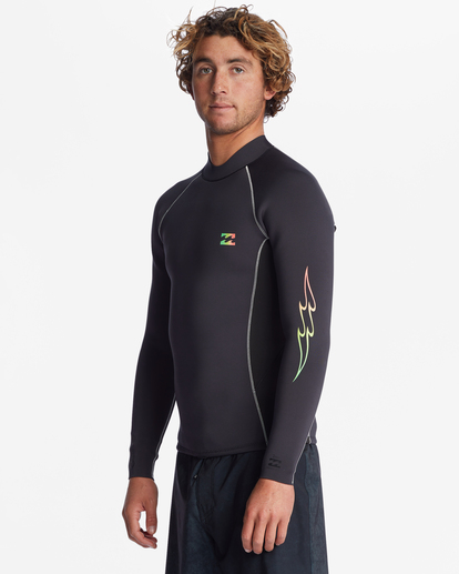 8 2/2mm Absolute Interchange - Wetsuit Jacket for Men Black ABYW800117 Billabong