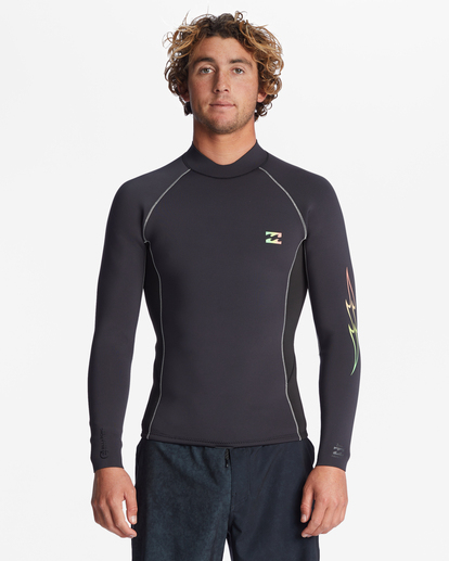 13 2/2mm Absolute Interchange - Wetsuit Jacket for Men Black ABYW800117 Billabong