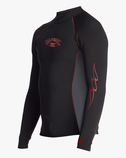 0 1/1mm Absolute Wetsuit Jacket Black ABYW800118 Billabong