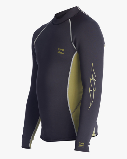 1 1/1mm Absolute Wetsuit Jacket Green ABYW800118 Billabong