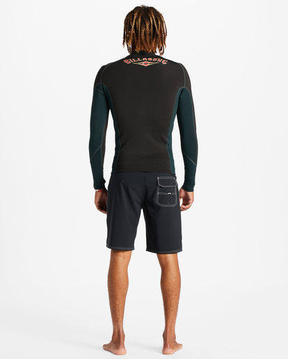 2 1/1mm Absolute Wetsuit Jacket Green ABYW800118 Billabong