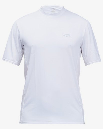 2 Arch Mesh Loose Fit UPF 50+ Short Sleeve Surf Tee White ABYWR00100 Billabong