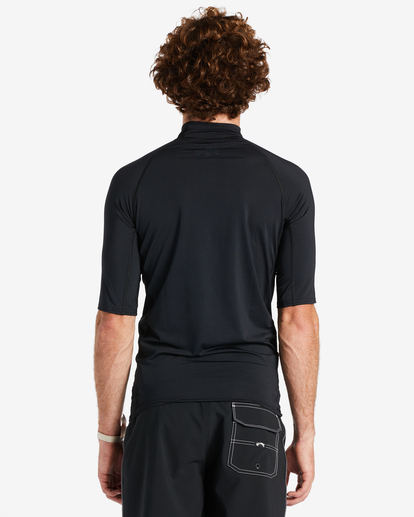 2 Arch Wave Loose Fit UPF 50+ Short Sleeve Surf Tee Black ABYWR00131 Billabong