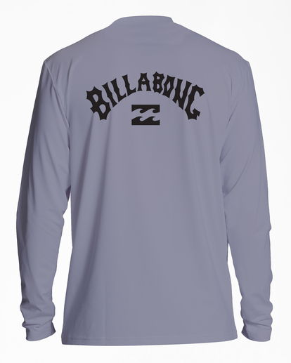 3 Arch Wave Loose Fit UPF 50+ Long Sleeve Surf Tee Grey ABYWR00136 Billabong