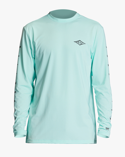 0 Unity UPF 50 Long Sleeve Surf Tee Blue ABYWR00169 Billabong