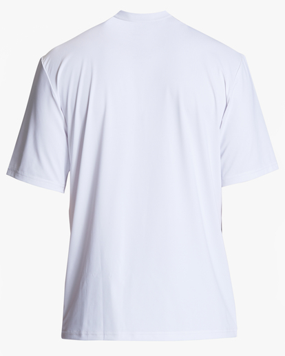 1 Throw Back UPF 50 Short Sleeve Surf Tee Blue ABYWR00176 Billabong