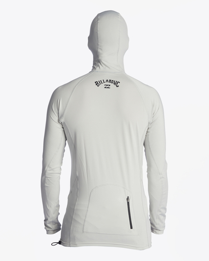 1 Strike Mission Hooded UPF 50 Long Sleeve Rashguard Grey ABYWR00199 Billabong