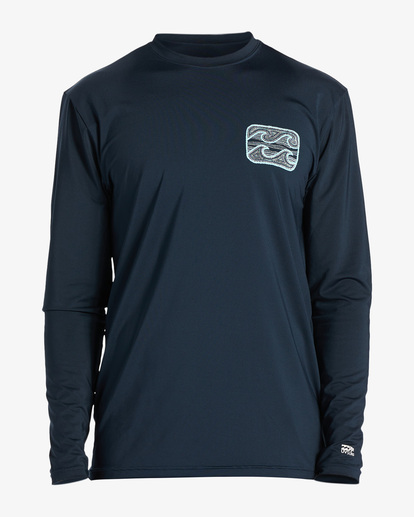 Crayon Wave Long Sleeve UPF 50 Surf T-Shirt | Billabong