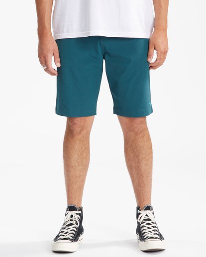 2 Crossfire Submersible Shorts 21" Green ABYWS00109 Billabong