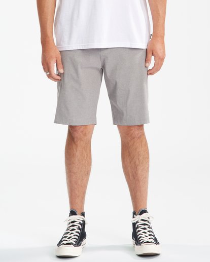 2 Crossfire Submersible Shorts 21" Grey ABYWS00109 Billabong