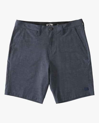 4 Crossfire Mid Submersible Shorts 19" Blue ABYWS00110 Billabong