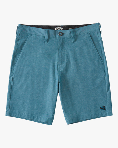 4 Crossfire Mid Submersible Shorts 19" Blue ABYWS00110 Billabong