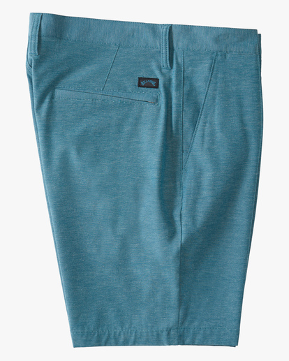 7 Crossfire Mid Submersible Shorts 19" Blue ABYWS00110 Billabong