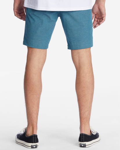 2 Crossfire Mid Submersible Shorts 19" Blue ABYWS00110 Billabong