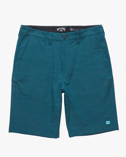 2 Crossfire Slub Submersible Shorts 21" Blue ABYWS00111 Billabong