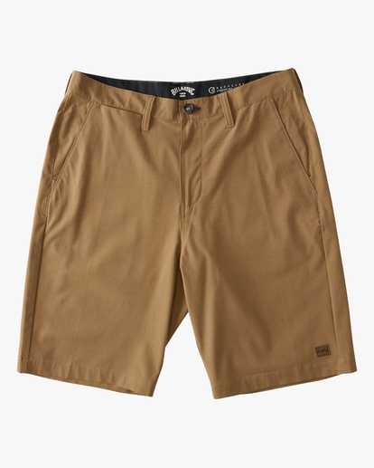 8 Crossfire Slub Submersible Shorts 21" Brown ABYWS00111 Billabong