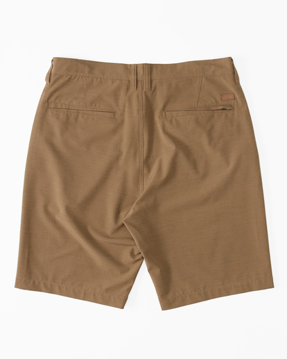 4 Crossfire Slub Submersible Shorts 21" Brown ABYWS00111 Billabong
