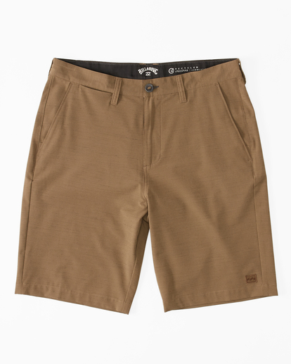 3 Crossfire Slub Submersible Shorts 21" Brown ABYWS00111 Billabong