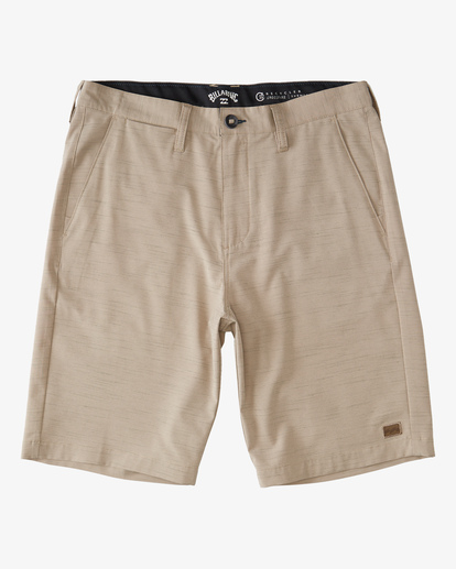 8 Crossfire Slub Submersible Shorts 21" Green ABYWS00111 Billabong