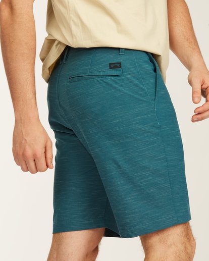 4 Crossfire Slub Submersible Shorts 21" Blue ABYWS00111 Billabong