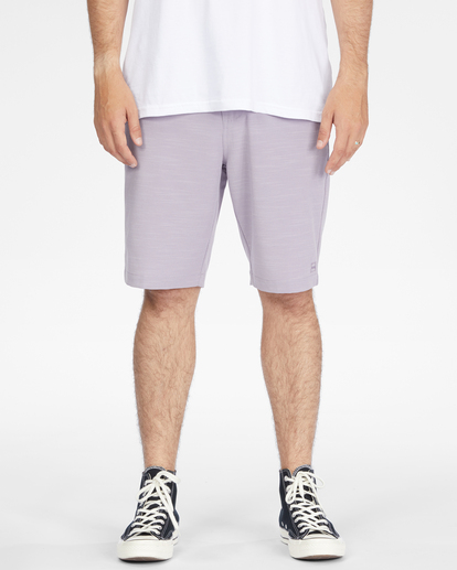 0 Crossfire Slub Submersible Shorts 21" Grey ABYWS00111 Billabong