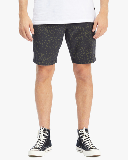 2 Crossfire Mid Print Submersible Shorts 19" Multicolor ABYWS00113 Billabong