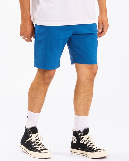 4 A/Div Surftrek Wick Shorts 20" Blue ABYWS00148 Billabong