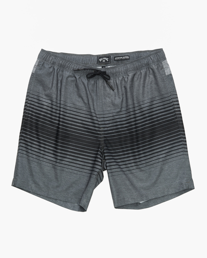 0 A/Div Surftrek Elastic Waist Shorts 17" Grey ABYWS00155 Billabong