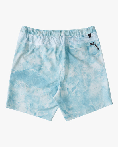 1 A/Div Surftrek Elastic Waist Shorts 17" White ABYWS00155 Billabong