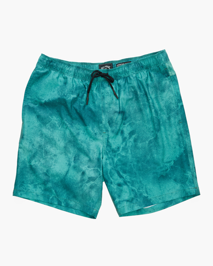 0 A/Div Surftrek Elastic Waist Shorts 17" Green ABYWS00155 Billabong