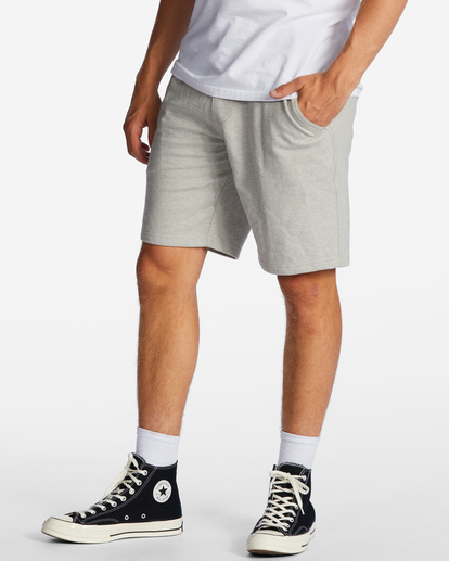 3 Hudson Sweatshorts Grey ABYWS00165 Billabong