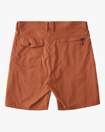 5 A/Div Surftrek Journey Shorts 20" Red ABYWS00166 Billabong