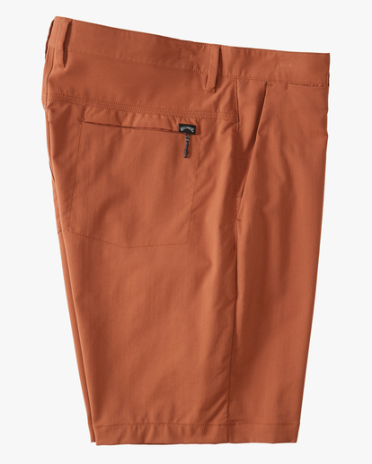 7 A/Div Surftrek Journey Shorts 20" Red ABYWS00166 Billabong
