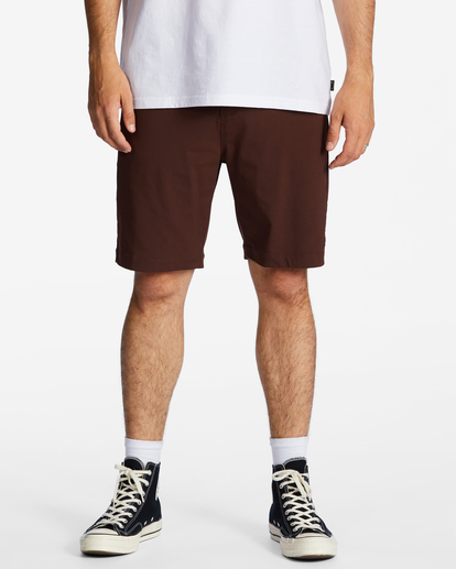 0 A/Div Surftrek Journey Shorts 20" Blue ABYWS00166 Billabong