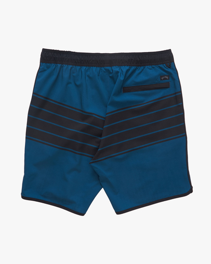 4 Crossfire Elastic '73 Submersible Shorts 18" Blue ABYWS00178 Billabong