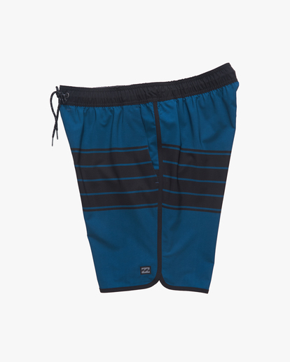 6 Crossfire Elastic '73 Submersible Shorts 18" Blue ABYWS00178 Billabong