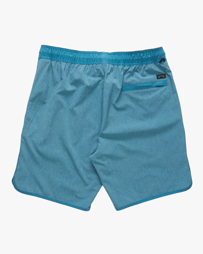 4 Crossfire Elastic '73 Submersible Shorts 18" Blue ABYWS00178 Billabong