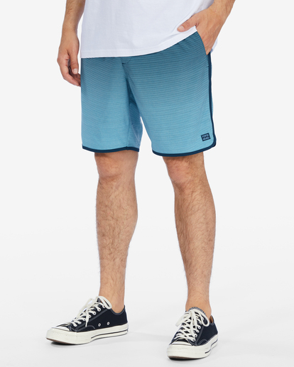 1 Crossfire Elastic '73 Submersible Shorts 18" Blue ABYWS00178 Billabong