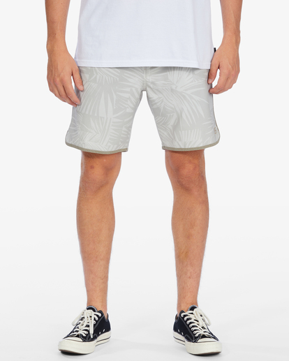 0 Crossfire Elastic '73 Submersible Shorts 18" Beige ABYWS00178 Billabong