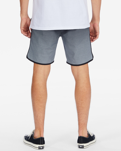 2 Crossfire Elastic '73 Submersible Shorts 18" White ABYWS00178 Billabong