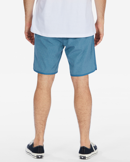 2 Crossfire Elastic '73 Submersible Shorts 18" Blue ABYWS00178 Billabong