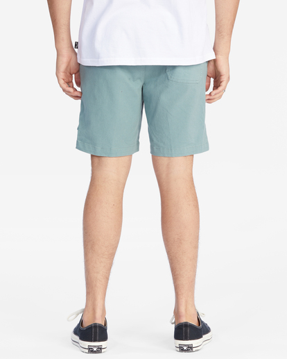 5 Layback Twill Elastic Waist Shorts 18"  ABYWS00179 Billabong