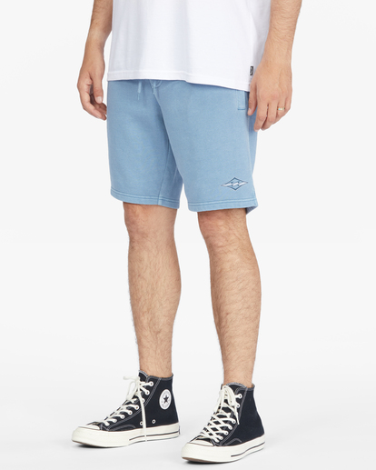 3 Wave Washed Theme Arch Sweatshorts  ABYWS00183 Billabong