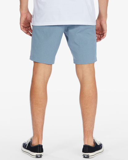 2 Crossfire Mid Submersible Shorts 19" Blue ABYWS00189 Billabong