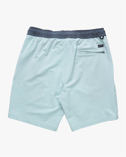 5 Crossfire Elastic Waist Submersible Shorts 18" Blue ABYWS00190 Billabong