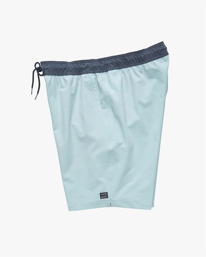7 Crossfire Elastic Waist Submersible Shorts 18" Blue ABYWS00190 Billabong