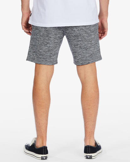 4 A/Div Surftrek Fleece Sweatshorts Grey ABYWS00191 Billabong