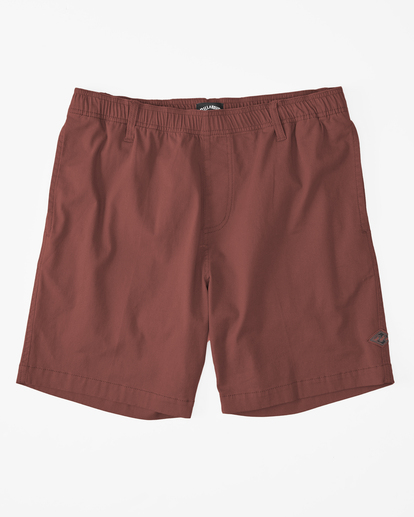 5 Larry Layback Shorts 19" Red ABYWS00194 Billabong